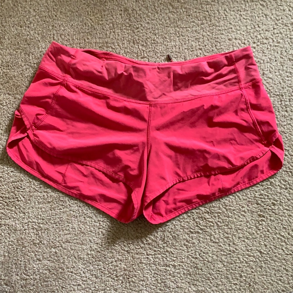 Hot Pink Lululemon Shorts